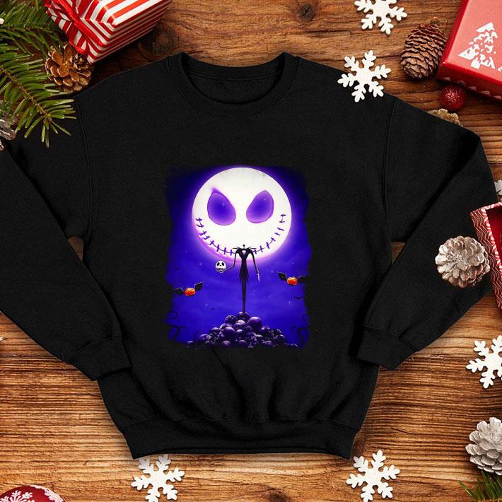 Jack Skellington Moon Halloween shirt