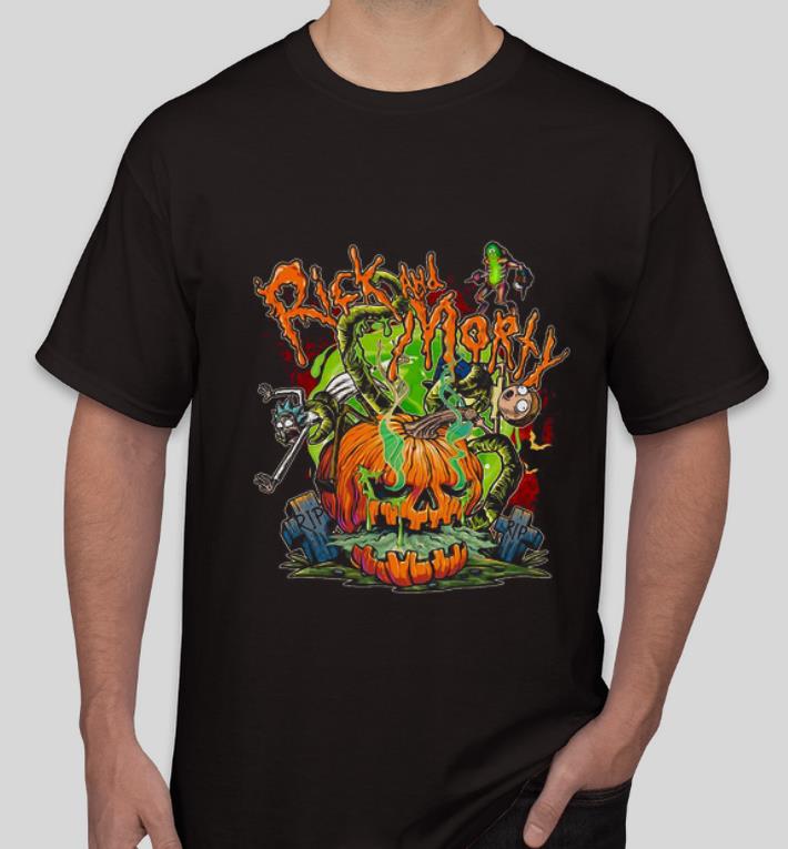 Top Rick And Morty Happy Halloween shirt