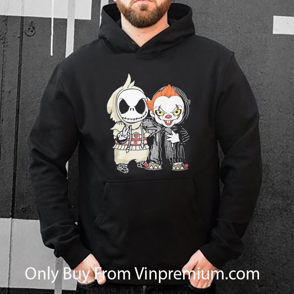 Top Halloween Jack Skellington And Pennywise shirt 7 Top Halloween Jack Skellington And Pennywise shirt