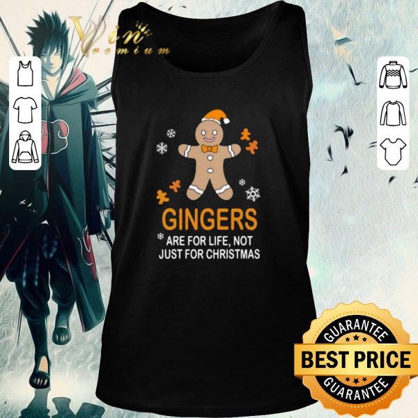 Awesome Gingers Are For Life Not Just For Christmas shirt 2