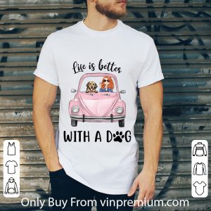 Official Life Is Better With A Dog Milo And Kathy shirt 4