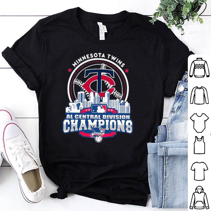 Minnesota Twins Al Central Division Champions shirt, hoodie, sweater ...