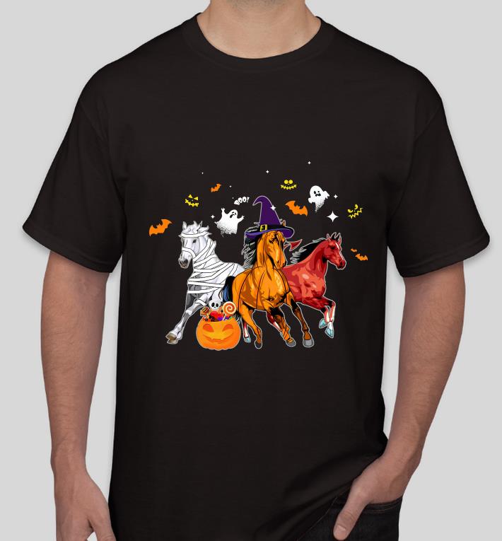 Horses Ghost Witch Happy Halloween shirt 7 Horses Ghost Witch Happy Halloween shirt