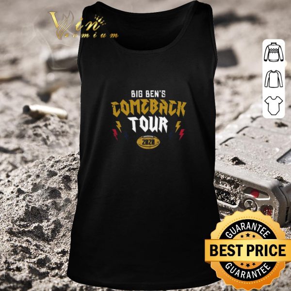 Pretty Pittsburgh Steelers Big Ben’s comeback tour 2020 shirt 2