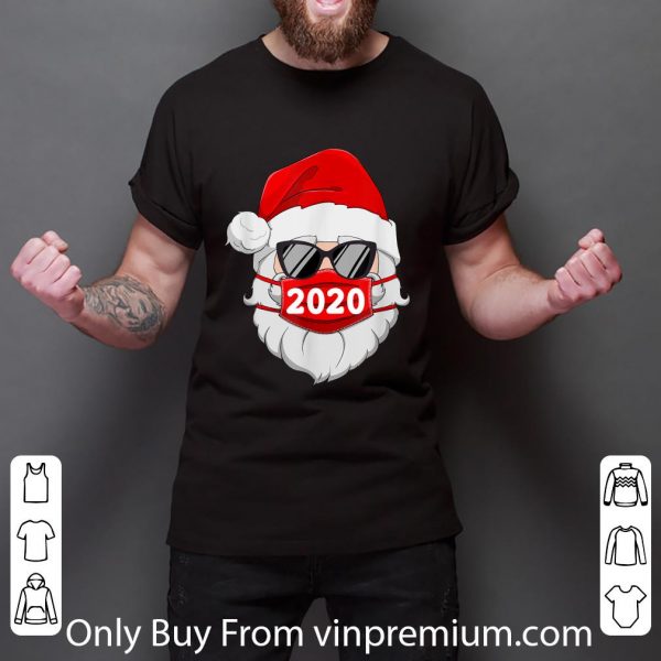 Original Santa Face Mask Christmas 2020 shirt 3
