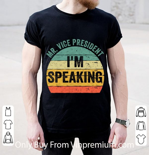 Pretty Debate Quote 2020 Vintage Mr Vice President I_m Speaking shirt 2