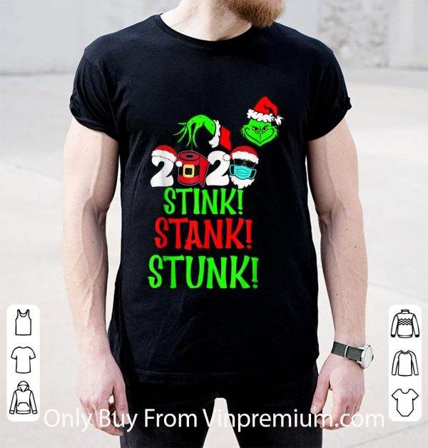 Great 2020 Stink Stank Stunk Matching Family Christmas shirt 3