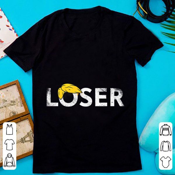 Pretty Trump Is A Loser Trump Lost Election Biden Is President shirt 1