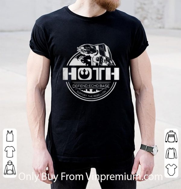 Official Hoth Defend Echo Base Support The Rebellion Star Trek shirt 2