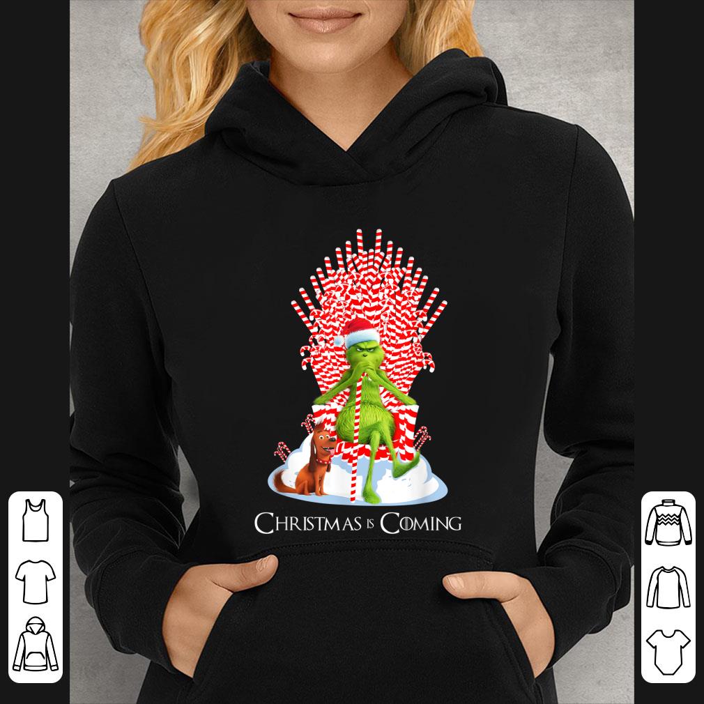 Premium Grinch Is Coming Candy Cane Throne Game Of Throne Christmas shirt 7 Premium Grinch Is Coming Candy Cane Throne Game Of Throne Christmas shirt