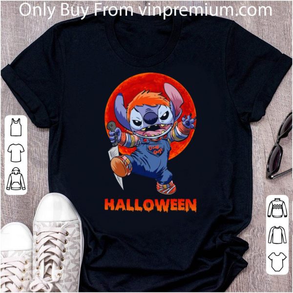 Original Chucky Stitch Good Guys Blood Moon Halloween shirt 2