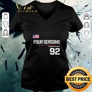 Original Four Seasons Total Landscaping Bule shirt 5