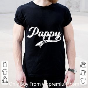 Pretty Promoted To Pappy Est 2021 Vintage shirt 4