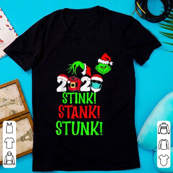 Great 2020 Stink Stank Stunk Matching Family Christmas shirt 2