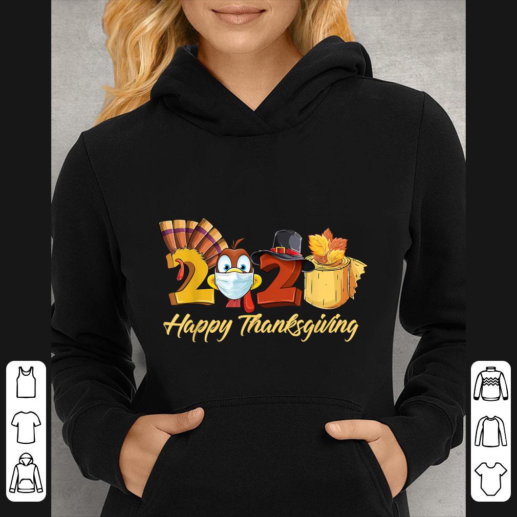 Original 2020 Turkey Happy Thanksgiving Wearing Mask shirt 7 Original 2020 Turkey Happy Thanksgiving Wearing Mask shirt