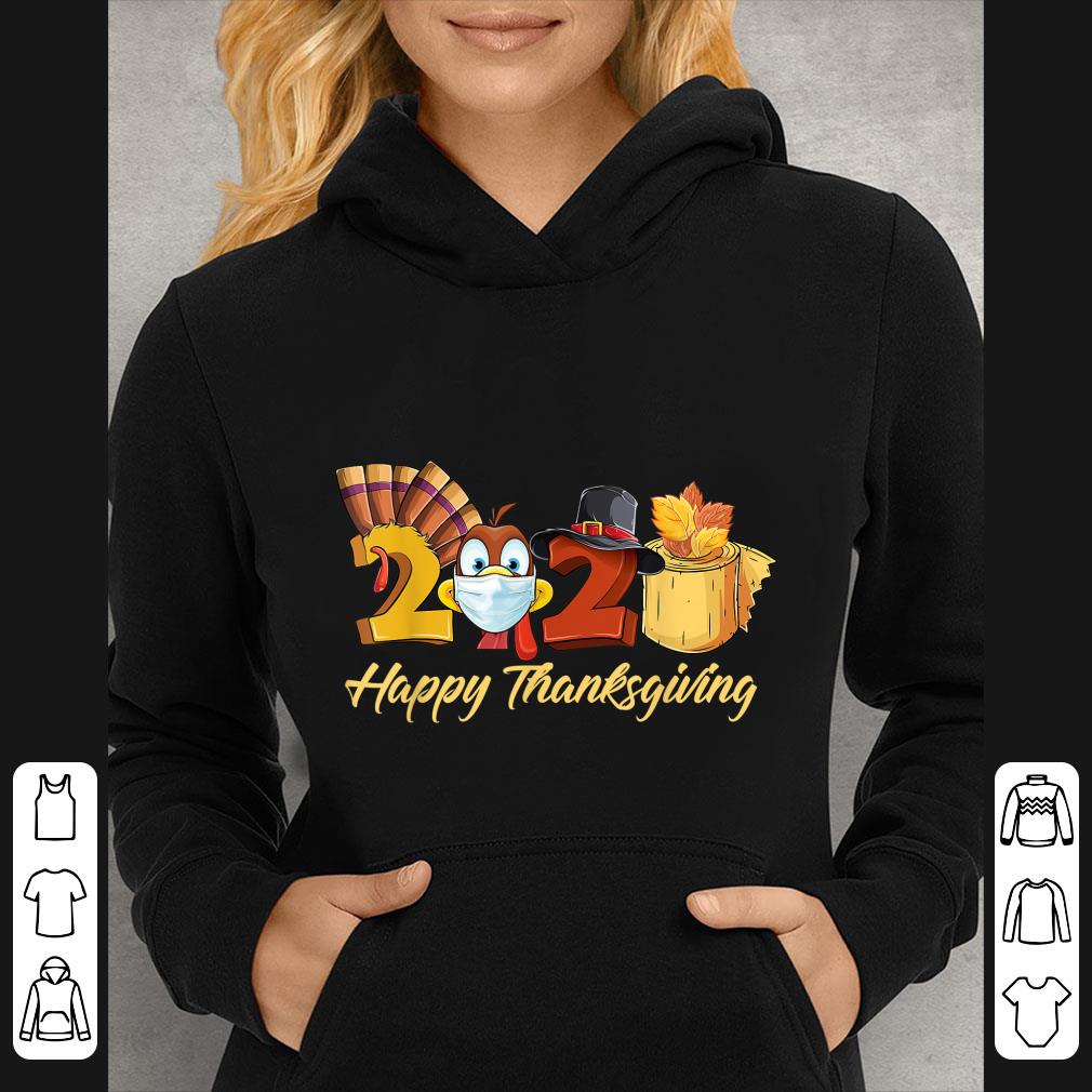 Original 2020 Turkey Happy Thanksgiving Wearing Mask shirt