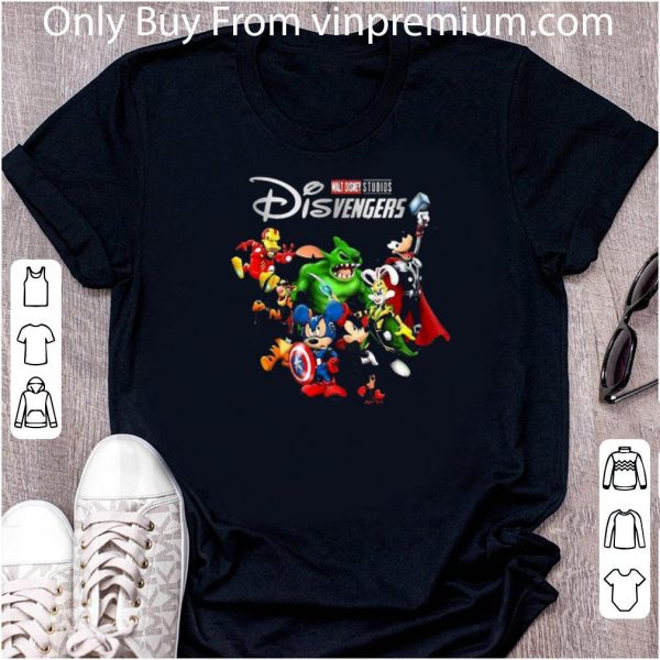 Great Walt Disney Studios Disvengers Cartoon Characters shirt 2