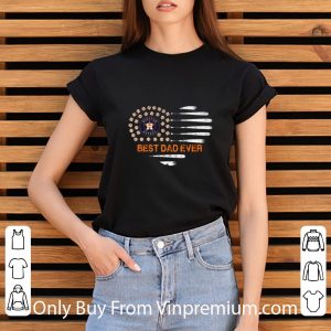 Great Logo Houston Astros Best Dad Ever Father's Day American Flag shirt 5