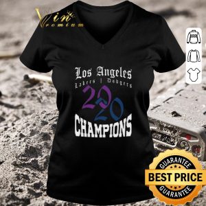 Premium LA Dodgers & Lakers 2020 Champions World Series Baseball Finals Basketball Championship Sweater shirt 5