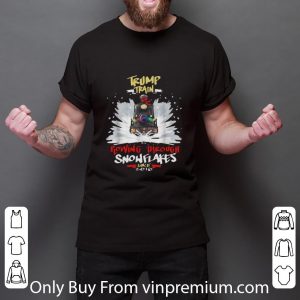 Official Trump Train Plowing Through Snowflakes Since 2016 shirt 5
