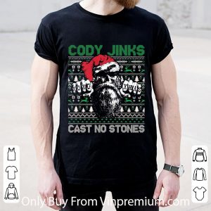 Pretty Cody Jinks Cast No Stones Ugly Christmas shirt 4