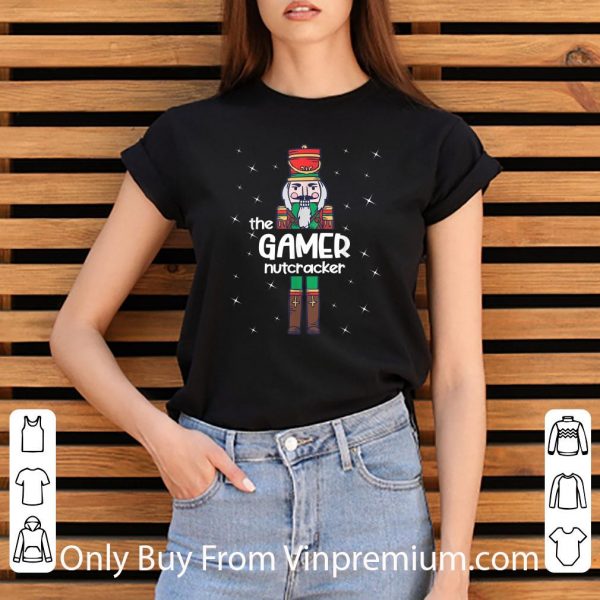 Awesome The Gamer Nutcracker Family Matching Christmas shirt 3