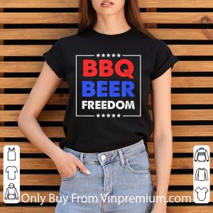 Hot Bbq Beer Freedom shirt 5