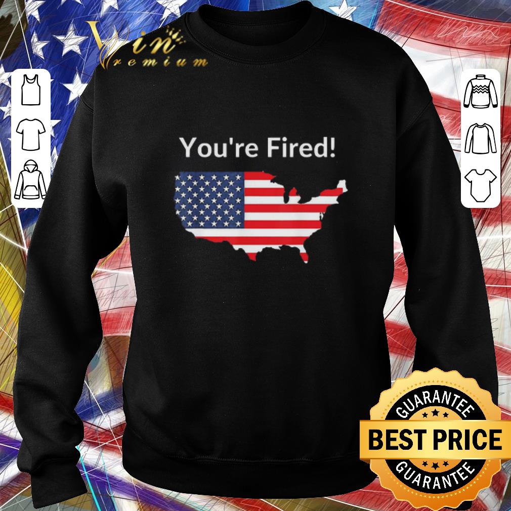 Pretty You’re Fired Donald Trump Presidential USA Map Election 2020 shirt