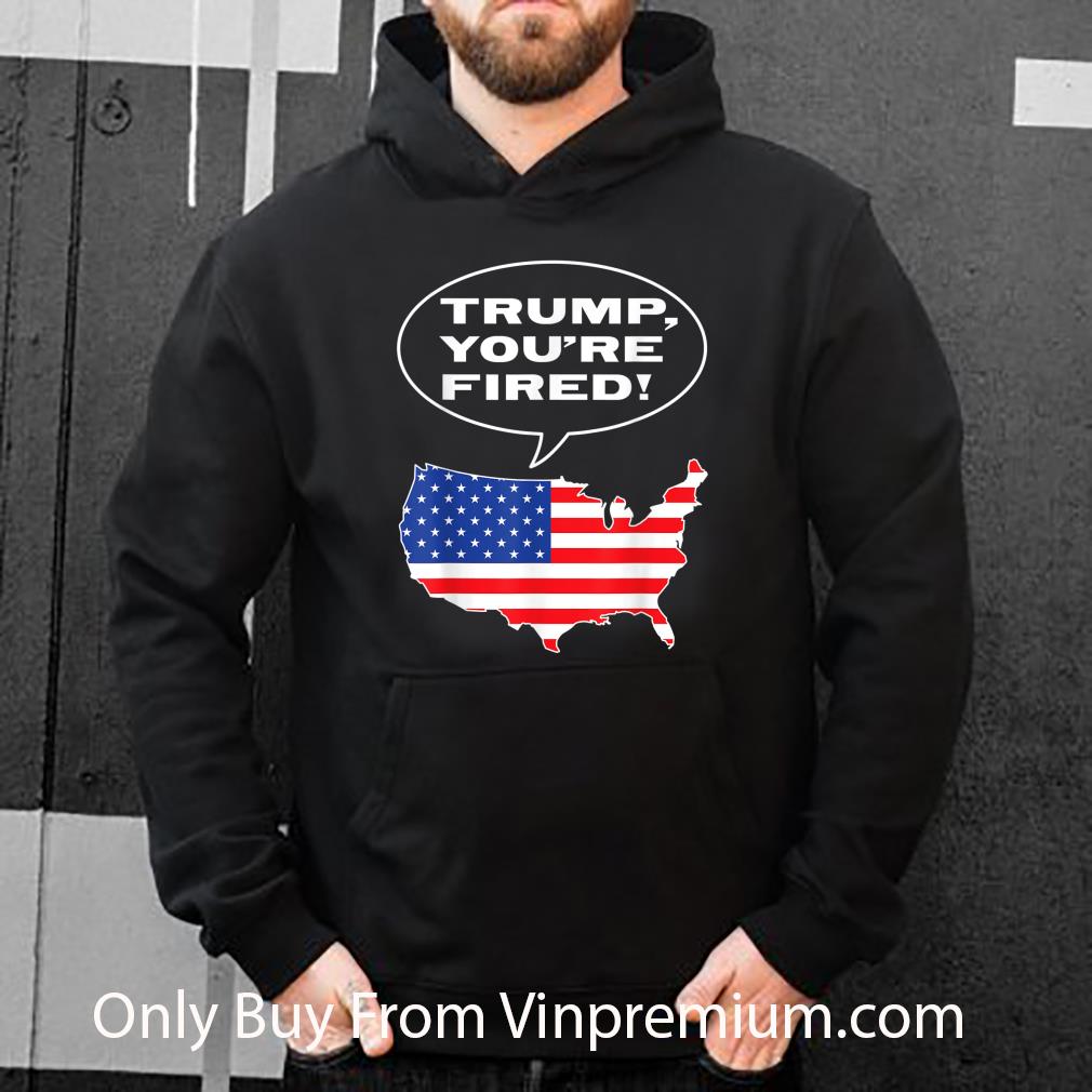 Premium Trump You’re Fired Joe Biden Victory 2020 American Flag Map shirt