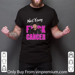 Original Neil Young Fuck Cancer shirt 5