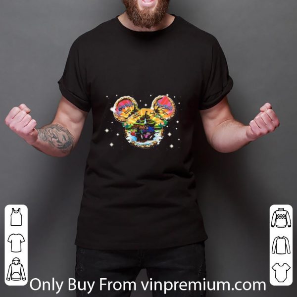Awesome Disney Mickey Mouse Splash Mountain Snow shirt 3