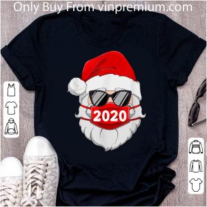 Original Santa Face Mask Christmas 2020 shirt 4