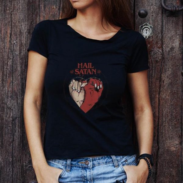 Great Hail Satan Heart shirt 1