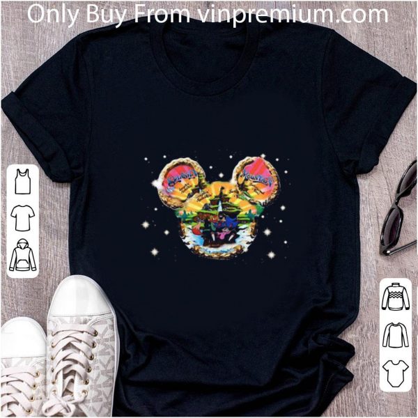Awesome Disney Mickey Mouse Splash Mountain Snow shirt 2