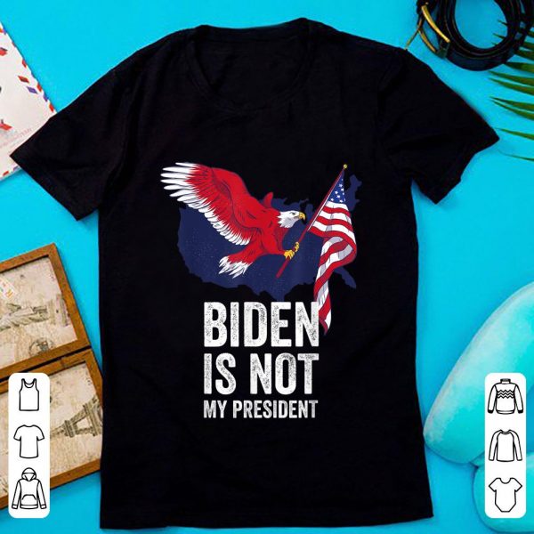 Great Biden Is Not My President Election American Flag shirt 1