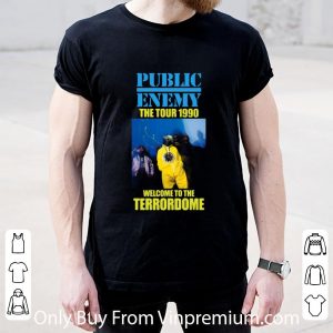 Official Public Enemy The Tour 1990 Welcome To The Terrordome shirt 4