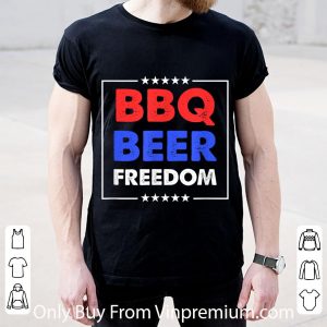 Hot Bbq Beer Freedom shirt 4