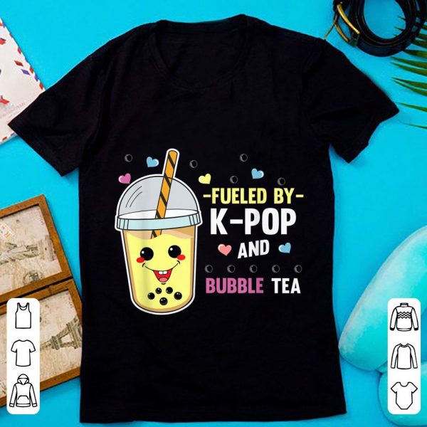 Original Fueled By K-Pop And Bubble Tea shirt 1