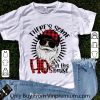 Nice Dabbing Santa Christmas Lights shirt 6