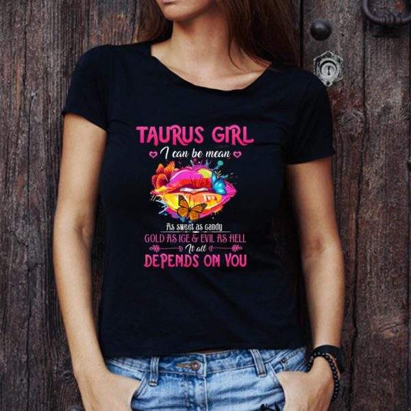 Original Taurus Girl Lips April May Queen Birthday Zodiac shirt 1