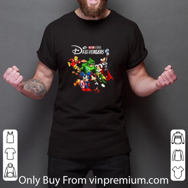 Great Walt Disney Studios Disvengers Cartoon Characters shirt 3
