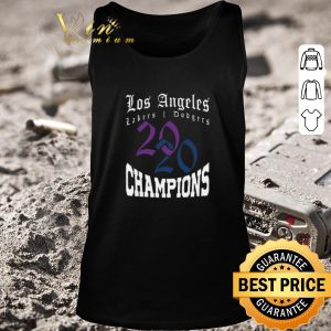 Premium LA Dodgers & Lakers 2020 Champions World Series Baseball Finals Basketball Championship Sweater shirt 4