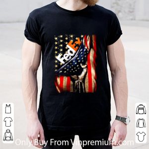 Pretty Logo Fedex American Flag Hand 4th Of July Independence Day shirt 4