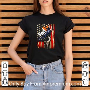 Pretty Logo Fedex American Flag Hand 4th Of July Independence Day shirt 5