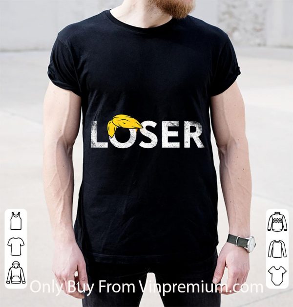 Pretty Trump Is A Loser Trump Lost Election Biden Is President shirt 2