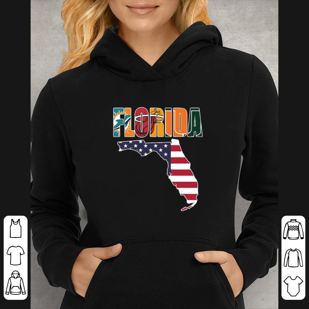 Pretty Florida America Map 4th Of July Independence Day shirt 7 Pretty Florida America Map 4th Of July Independence Day shirt