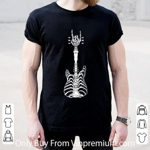 Great Rock And Roll Skeleton Guitar Music Lover shirt 4