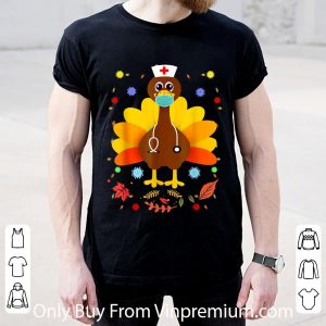 Official Thanksgiving Scrub Turkey Nurse Holiday Nursing shirt 4