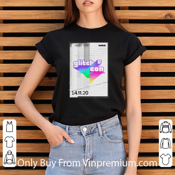 Great GlitchCon Event Poster shirt 3