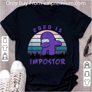 Nice Vintage Dabbing 2020 Impostor Imposter Among Us Game shirt 4